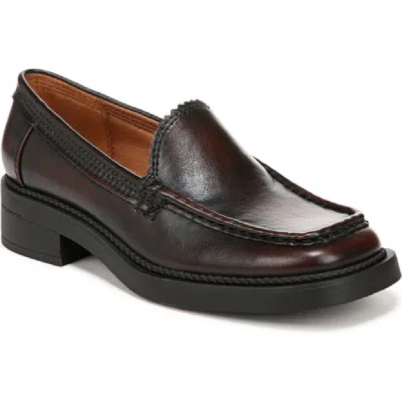 Zodiac Shoes - ZODIAC Alaina Loafer In Mahogany/black Faux 8.5